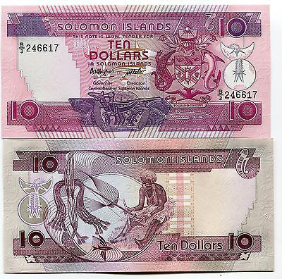 Соломоновы о - ва/ Solomon 10 dollars 2006 P UNC Полтава - изображение 1
