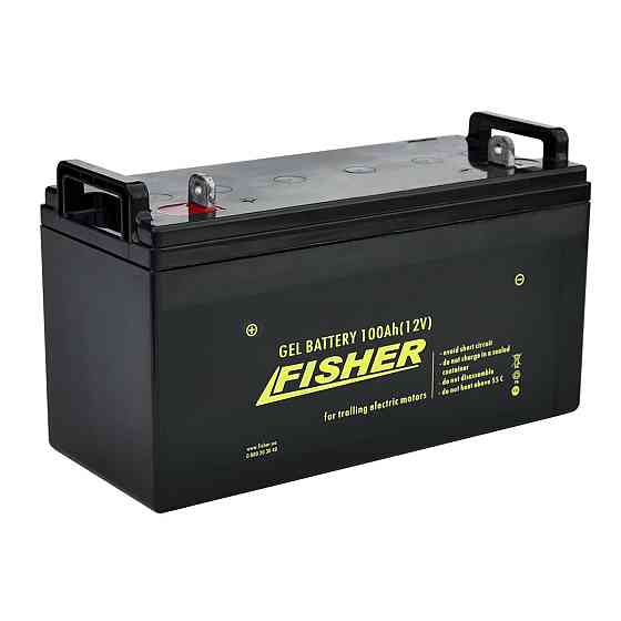 Гелевый Аккумулятор 100Ah Fisher 12V Дніпро