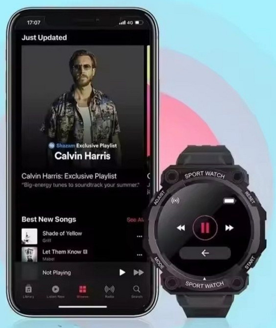 Смартгодинник спортивний тактичний. Харків - фото 4