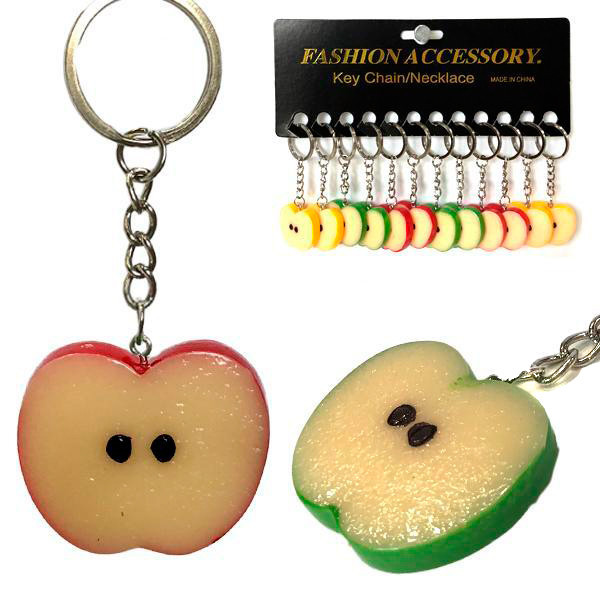 Брелоки для ключей Яблоко 12 шт Киев - изображение 1