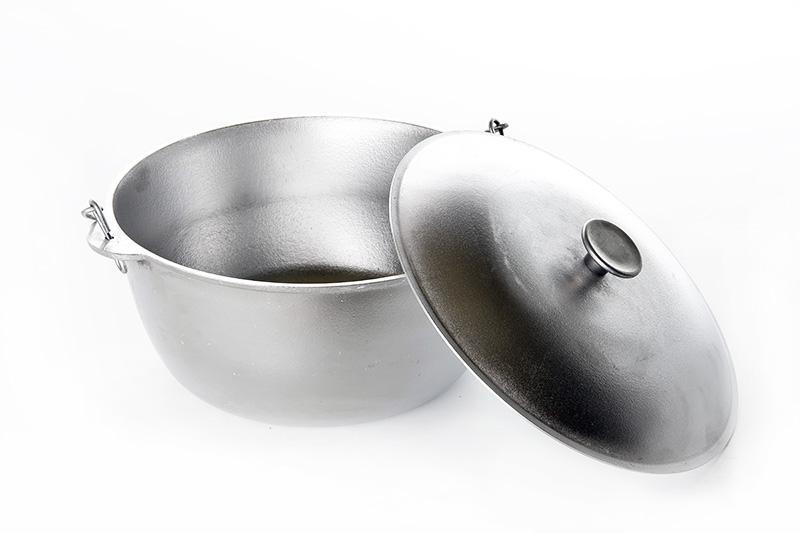 Казан алюмінієвий з кришкою і дужкою 5л Talko Харків - фото 1