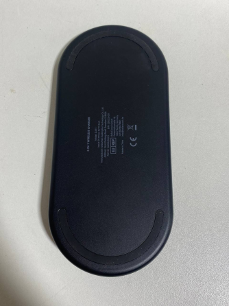 Бездротова зарядна станція 3 в 1 iXular 20W для iPhone, Apple Watch, AirPods Складана док-станція Чорна Б/В Київ