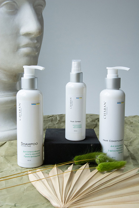 Комплекс для інтенсивного росту волосся Проти випадіння Chaban (200+200+100) ml Київ - фото 2