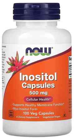 Інозітол  Now Foods Inositol 500 мг 100 вег капс Київ