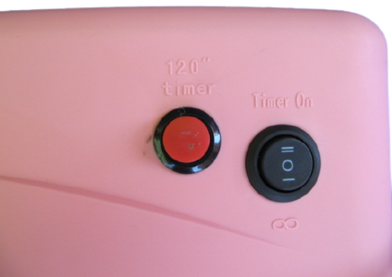 УФ лампа для нарощування нігтів на 36 Вт з таймером на 2 хв, великий розмір з запобіжником. Роза Київ