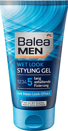 Гель для волос Мокрый вид Balea MEN, 150 ml (Германия) Львов - изображение 1