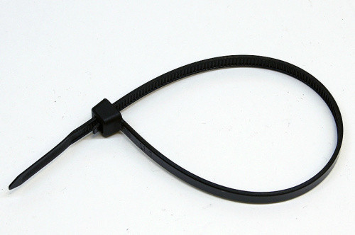 Кабельная стяжка многоразовая 5*200мм черная (пач 100шт) APRO Ровно - изображение 1