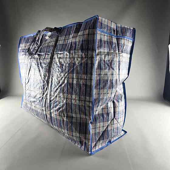 Господарська сумка картата поліпропіленова No-7 (80*60*32 (1 шт.) Харків