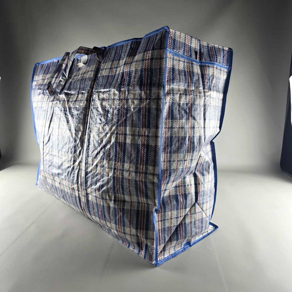 Господарська сумка картата поліпропіленова No-7 (80*60*32 (1 шт.) Харків - фото 3