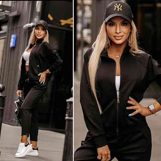 Жіночий спортивний костюм "Advice" оптом | Батал | Розпродаж моделі Київ