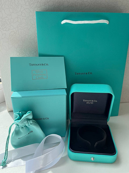 Tiffany / Тиффани премиум упаковка под БРАСЛЕТ - коробочка, внешняя коробочка, пакет, мешочек, карточка Одесса - изображение 5