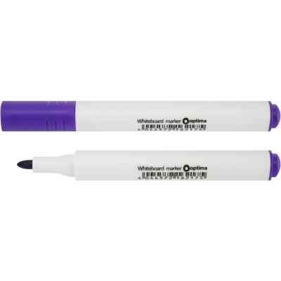 Маркер Optima для дошок трикутний 2 мм, фіолетовий (O16217) Вінниця