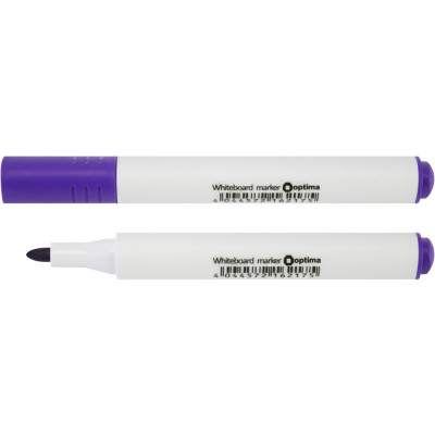 Маркер Optima для дошок трикутний 2 мм, фіолетовий (O16217) Вінниця - фото 1