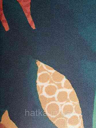 Обои виниловые на флизелине Marburg 31860 New modern панно джунгли крупные листья ветки разные цвета Киев