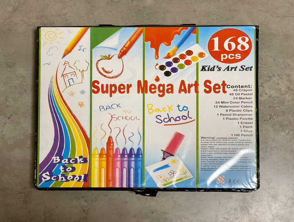 Акція! Великий набір для малювання на 168 предметів, Набір для дитячої творчості та креативу Кам'янець-Подільський - фото 5