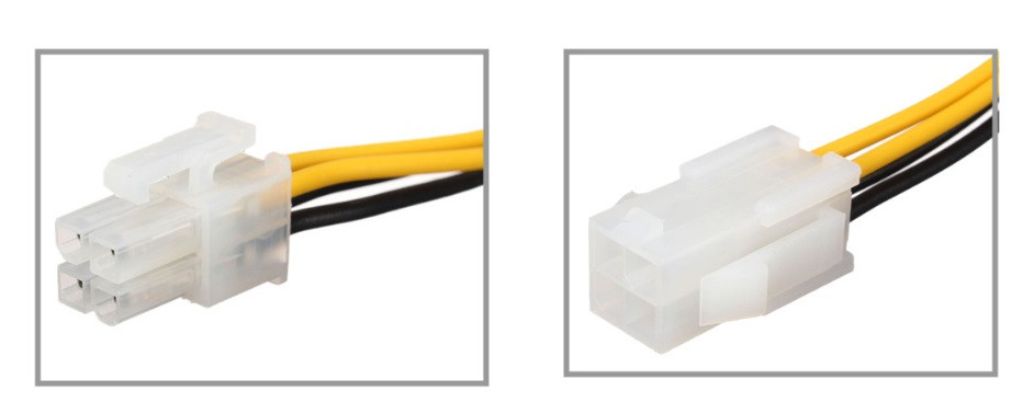 Кабель живлення для процесора (подовжувач) ATX 4pin M/F Винница - изображение 2