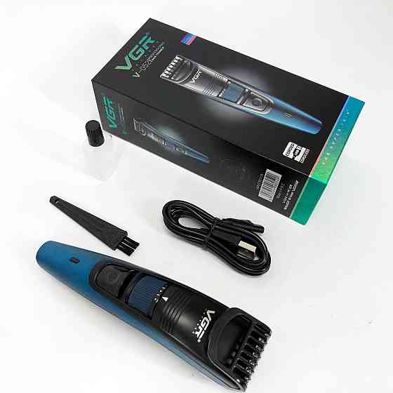 Практична машинка для стрижки волосся VGR, Тример для стрижки акумуляторний професійний QY-35 Івано-Франківськ