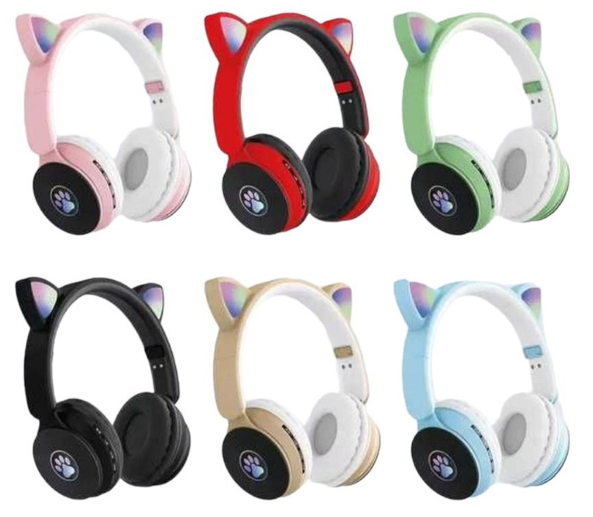 Беспроводные Наушники с кошачьими ушками Cat ST77M Днепр - изображение 1