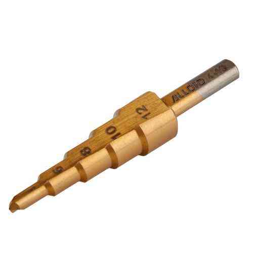 Alloid. Свердло ступеневе по металу HSS, 4-12мм Одесса