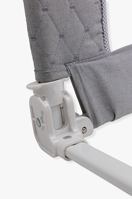 Захисний бортик для ліжка VELANO Wolli, light grey Київ - фото 8