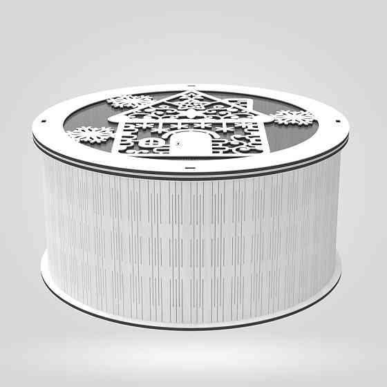 Подарункова коробка EKOSTAR d200 h100 Київ