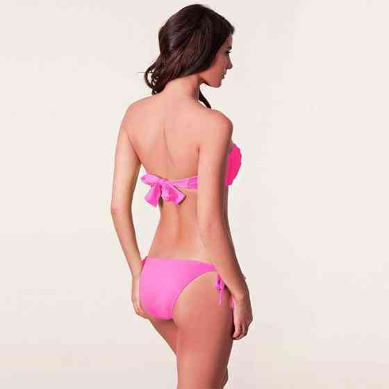 Купальник на зав'язках Chile S-M фуксія Вінниця