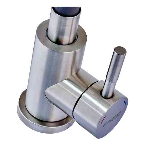 Кухонний змішувач Champion SUS-011 Refl.Black з силіконовим виливом з нержавіючої сталі (CH0332) Харків