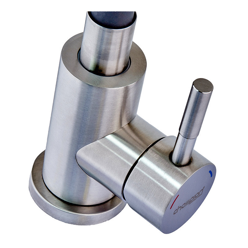 Кухонний змішувач Champion SUS-011 Refl.Black з силіконовим виливом з нержавіючої сталі (CH0332) Харків - фото 3