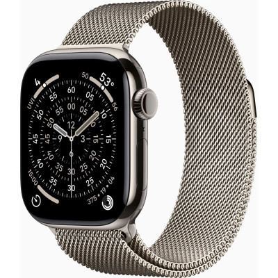 Смарт-часы Apple Watch Series 11 GPS + Cellular 42mm Natural Titanium Case with Natural Milanese Loop (MF8P4RK/A) Винница - изображение 1