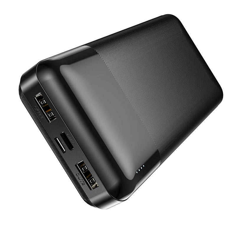 Зовнішній акумулятор HOCO J72A Easy travel power bank(20000mAh) Black Київ - фото 6
