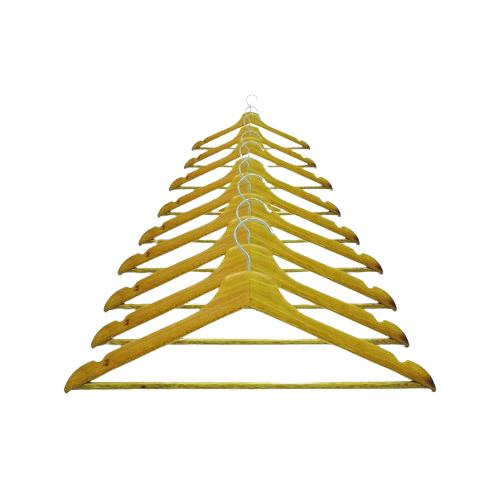 Набір вішалок для одягу з нарізами 10шт (товщина 12мм) МД Виланд Житомир - изображение 3