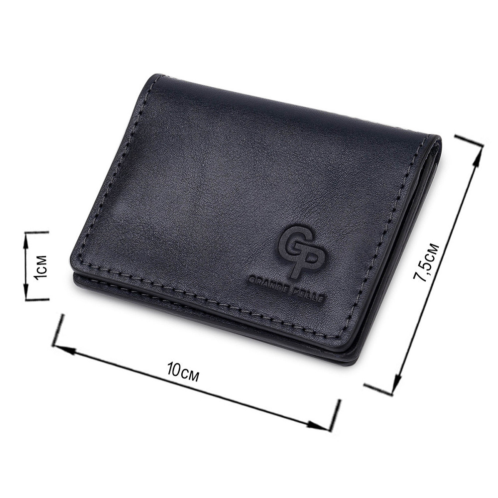 Кожаная обложка для прав Синий (GRANDE PELLE) Киев - изображение 7