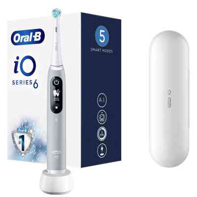 Электрическая зубная щетка Oral-B iO Series 6 iOM6.1A6.1K Grey Opal Винница