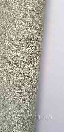 Шпалери вінілові на флізеліні метрові Rasch Novella 1,06х10 однотонні матові структурні зелені салатові Київ