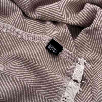 Плед Ardesto Summer 140х190см, 100% хлопок, коричневый (ART0915SR) Винница