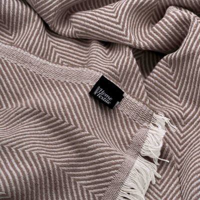 Плед Ardesto Summer 140х190см, 100% хлопок, коричневый (ART0915SR) Винница - изображение 5