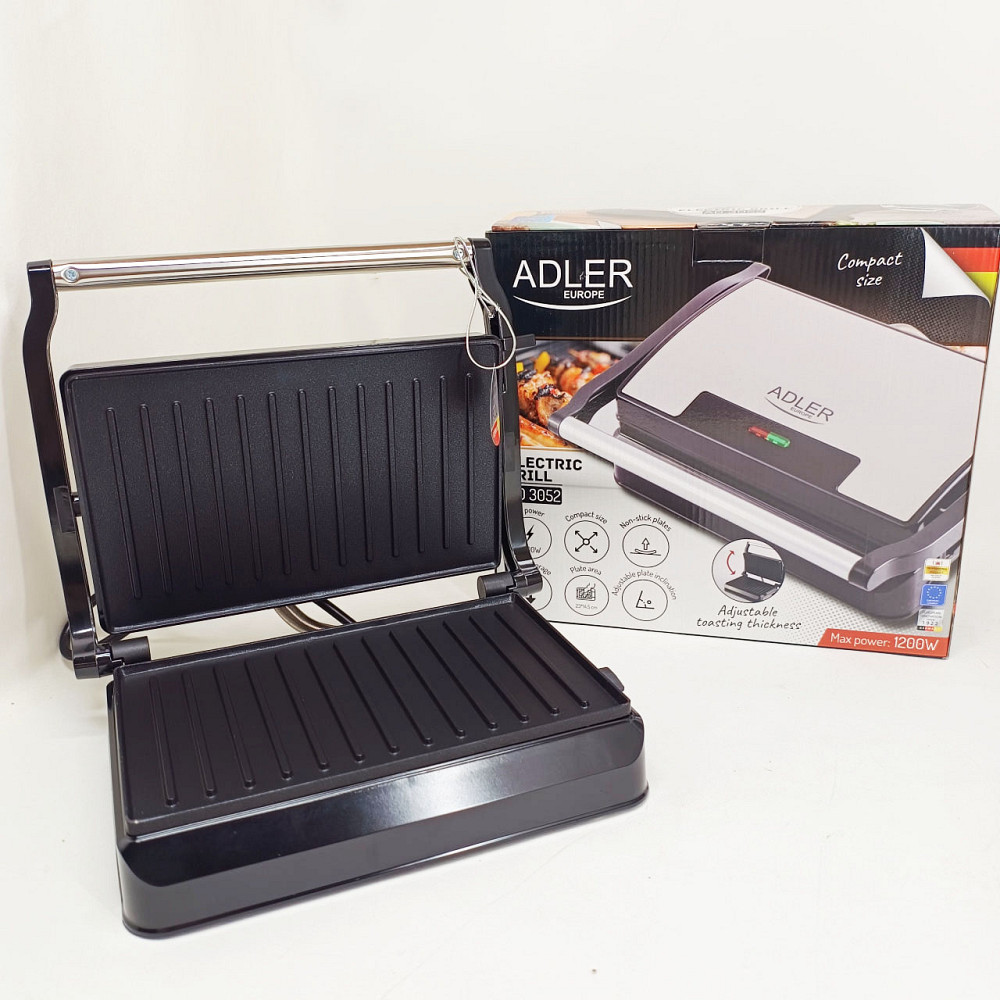 Настільний електрогриль для стейків, Електрична грильниця, Контактний гриль для стейків і овочів CG-89 Львів - фото 7