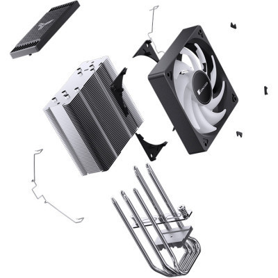 Кулер до процесора JONSBO CR-1000 EVO ARGB Black Вінниця - фото 7