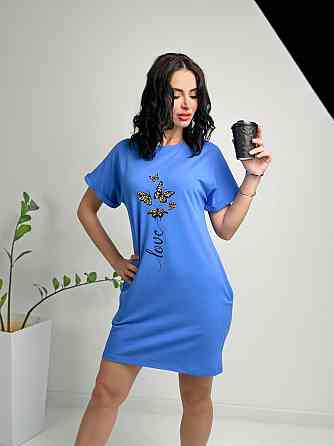 Летнее платье мини с принтом Glide Киев