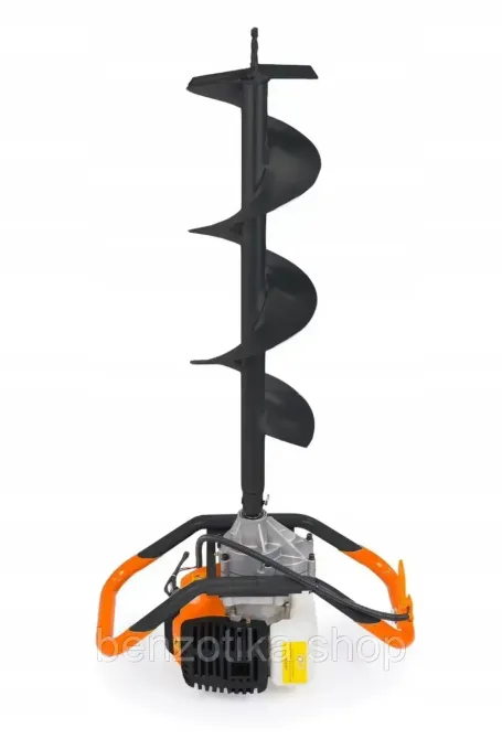 Бензобур Мотобур BOXER BX-121 с тремя буровыми насадками Киев - изображение 4