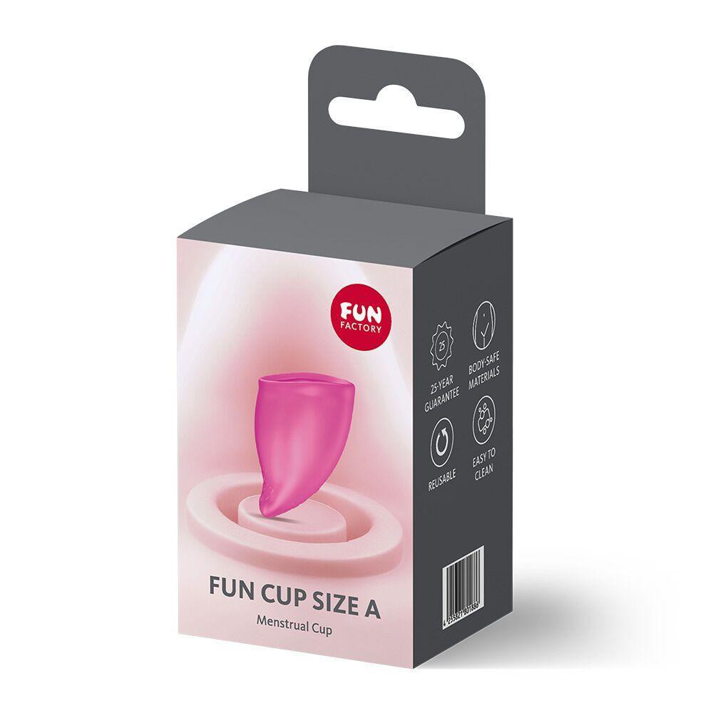 Менструальная чаша Fun Factory FUN CUP SIZE A Magenta, многоразовая, диаметр 4 см, объем 20 мл Sex Aura Киев - изображение 5