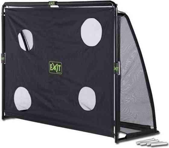 Врата футбольные EXIT Coppa 220 х 170 см, черные Киев