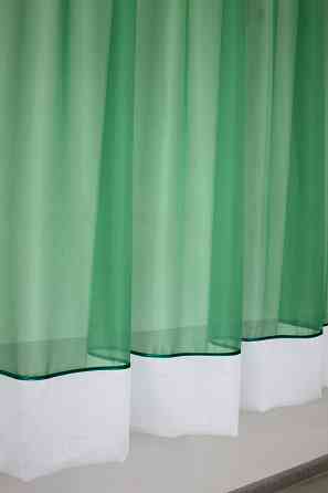 Кухонная занавеска VR-Textil № 047к арка зеленый с белым 260х170 см (52-0329) Киев