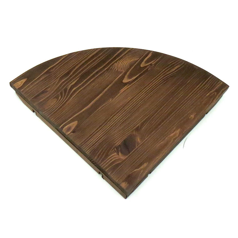 Угловая настенная полка 