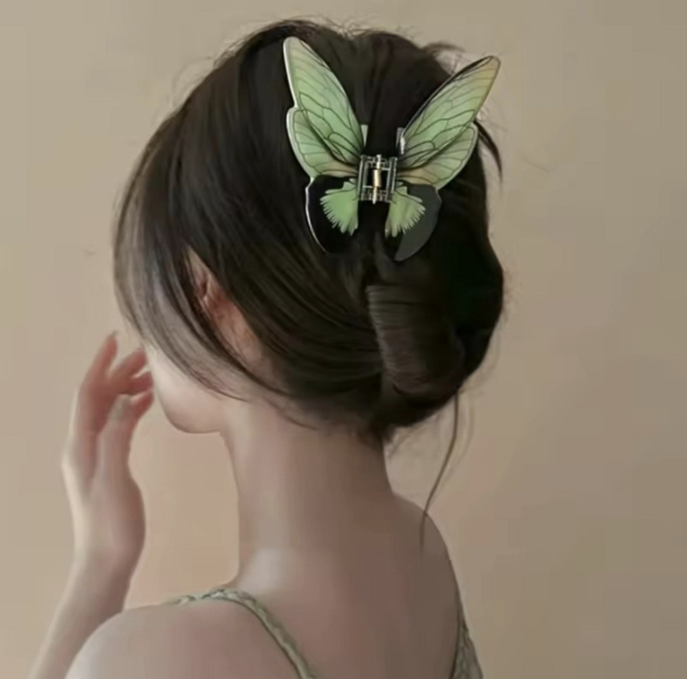 Заколка-крабік метелик Сміла - фото 2