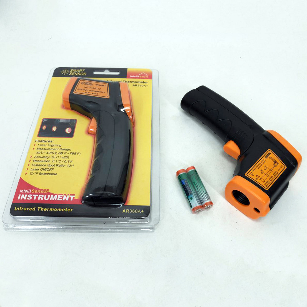 Пірометр Smart Sensor AR360A+ безконтактний інфрачервоний термометр SD-82 Львів - фото 4
