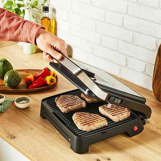 Гриль Tefal Inicio Classic GC272D10 ( чорний, сріблястий ) Харьков