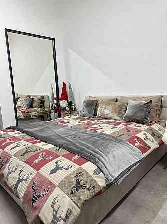 Ecotton Комплект постільної білизни Ecotton Євро 210х215 см червоний Олені новорічний Коломия