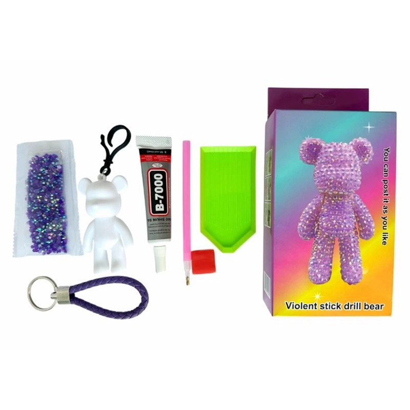 Дитячий набір для творчості "Створи брелок Ведмедик" FV23 Вінниця - фото 1