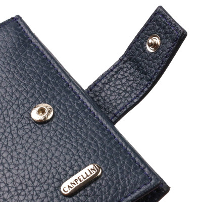 Кошелек Canpellini Из натуральной кожи Синий (21746) Винница - изображение 7
